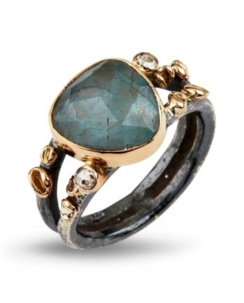 Ring Gili Sea Aquamarine 52