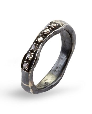 Ring Heritage Silver Wave 52