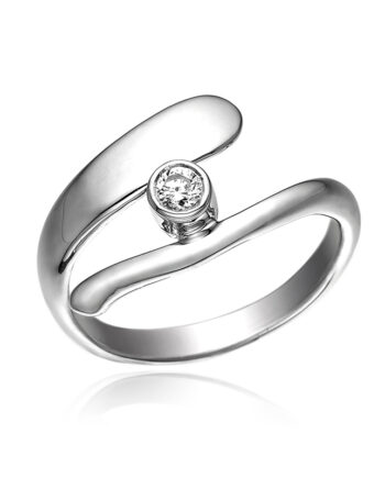 Ring   Blank Sølv 49