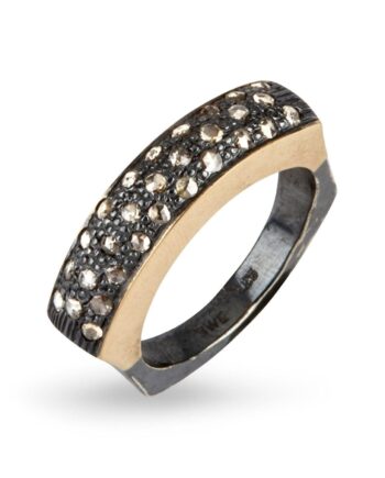 Ring Manhattan Skyline Pavé 52