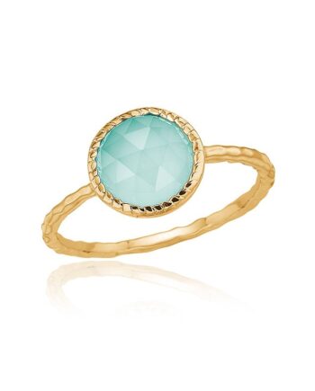 Ring Med Aqua Calcedon 64