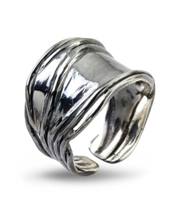 Ring Nebula Silver Slim Oxy 52