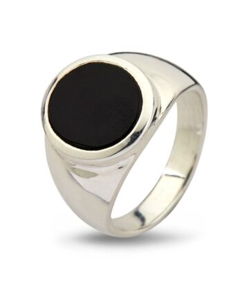 Ring Oval Black Onyx 58