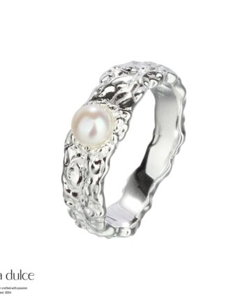 Ring   Pearl Mila Str  50