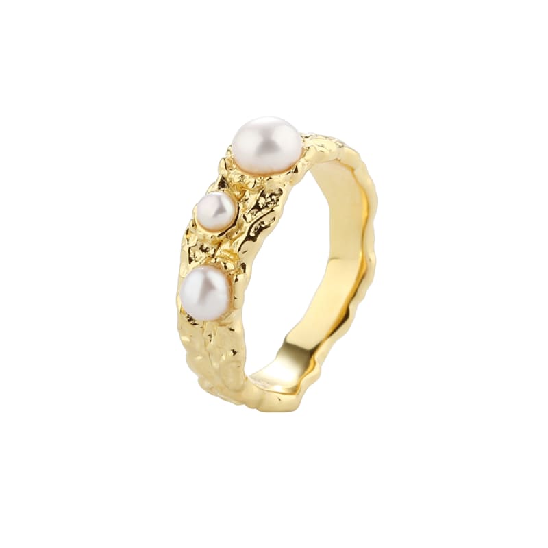 Ring   Ruffle Pearl 50