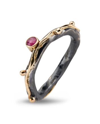 Ring Zeus Single Ruby 52