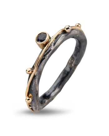 Ring Zeus Single Saphire 52