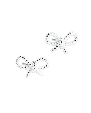 Rope Bow   Silver