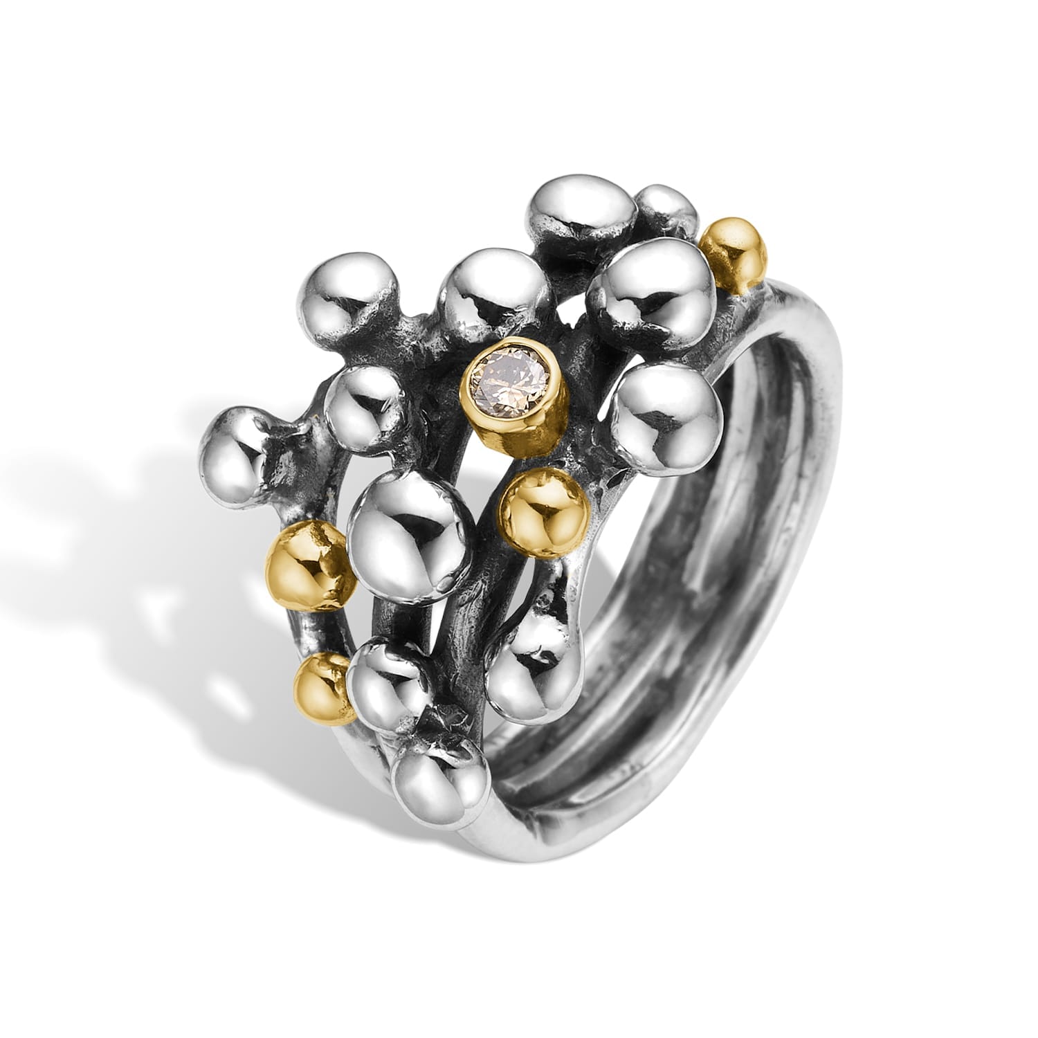 Rose Buds-  Ring 60