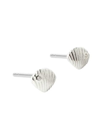 Shelly Small Earstud   Silver