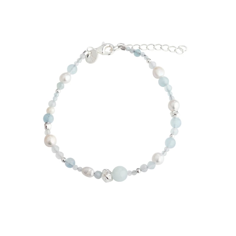 Sinna Pearl Bracelet   Silver
