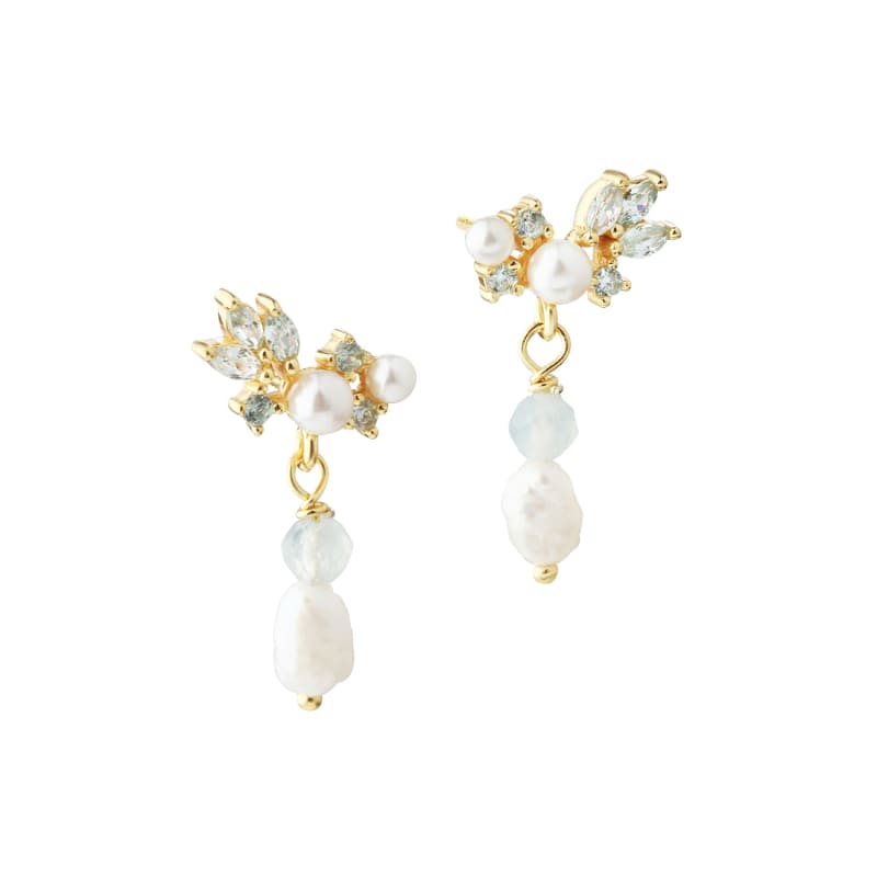 Sinna Pearl Earstud   Golden