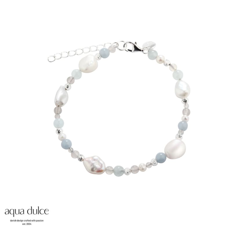 Armbånd   Sky Blue Pearl