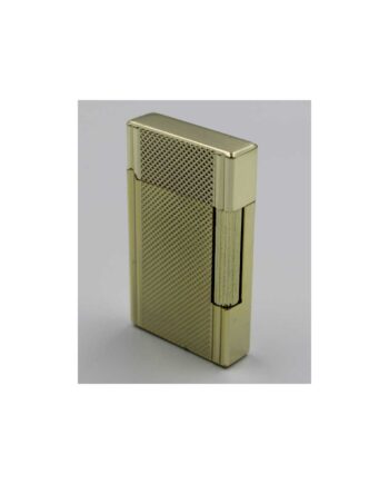 Sky Kvalitets Lighter   Guld Med Mønster Flint Lighter