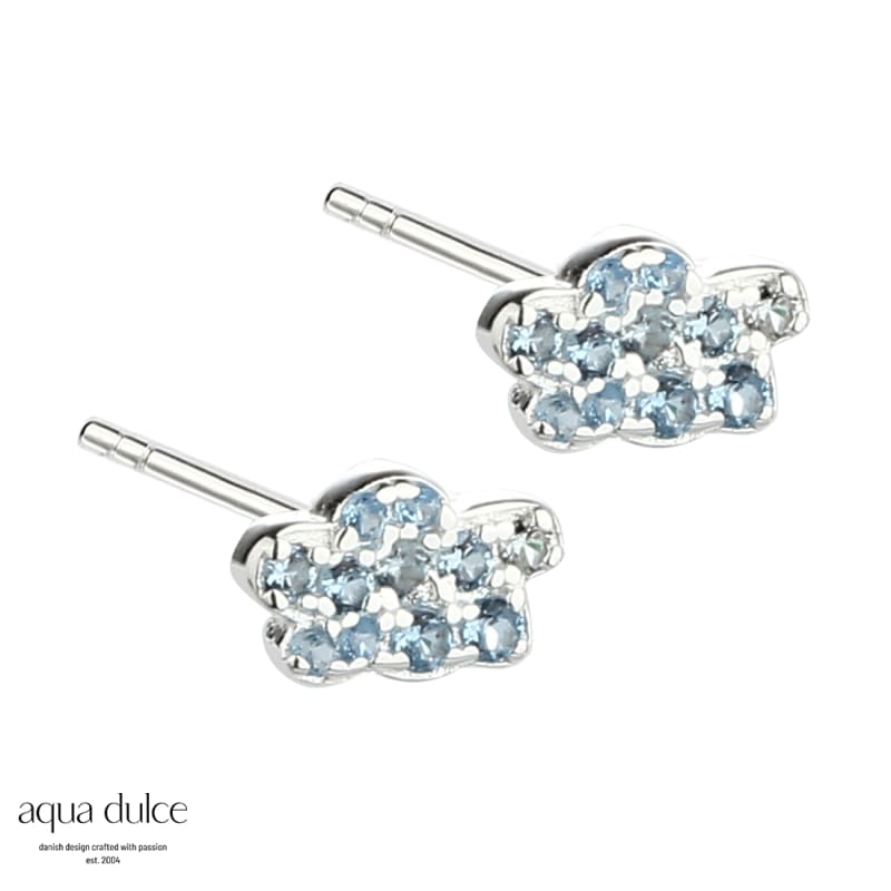 Small Sky Earstud   Silver