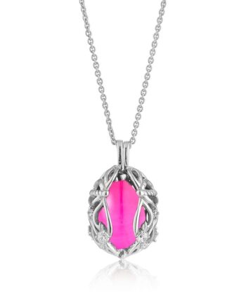 Smykke æg Med Pink Onyx