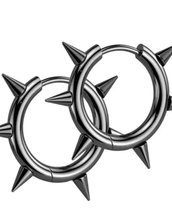 Spids ørering Med Store Spidser     Cm