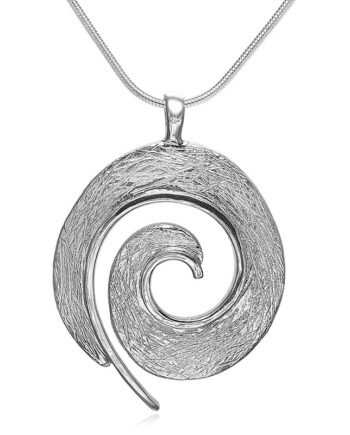Spiral Vedhæng   Sølv