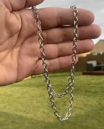 Stål Kæde På 6mm Og 60cm