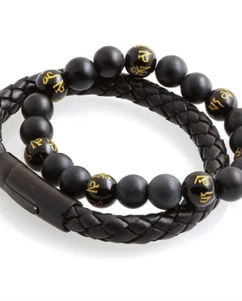 Strato Sign Læderarmbånd Sæt