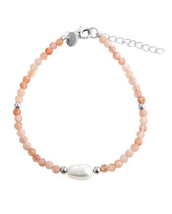 Sunella Mix Bracelet   Silver
