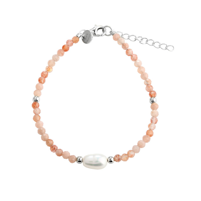 Sunella Mix Bracelet   Silver