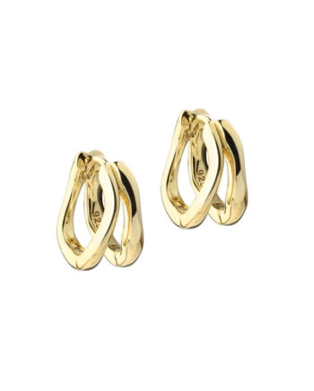 Sunella Simple Hoop 12 Mm   Golden