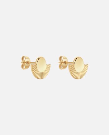 Sunset Eclipse Studs 18k Guldbelagt