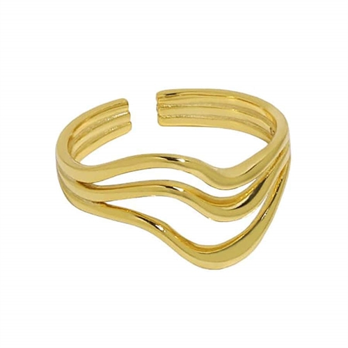 Talia Ringen   Sterling 925 Forgyldt