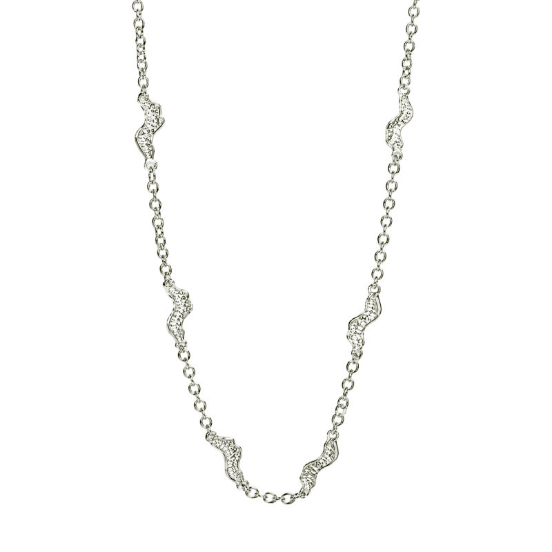 Tari Necklace   Silver