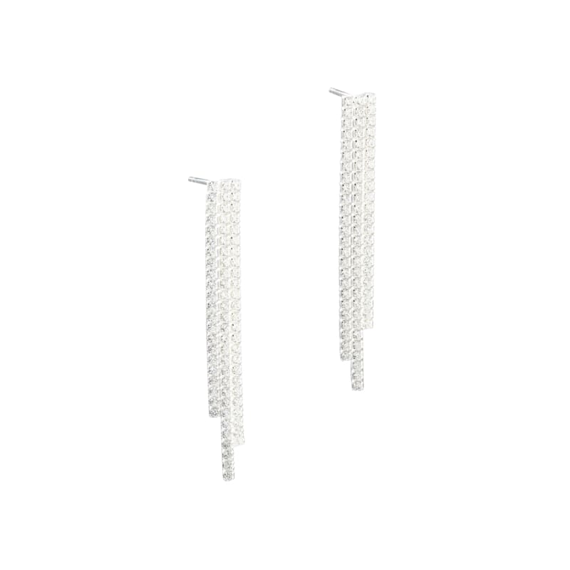 Tennis Darling Earstud     Silver
