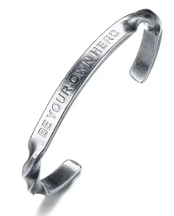 Tvistet Armbånd   Oxy Stål
