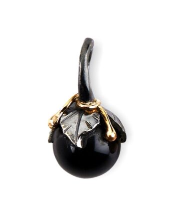 Urban Leaf Drop Black Onyx Vedhæng