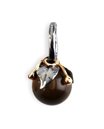 Urban Leaf Drop Smoky Quartz Vedhæng