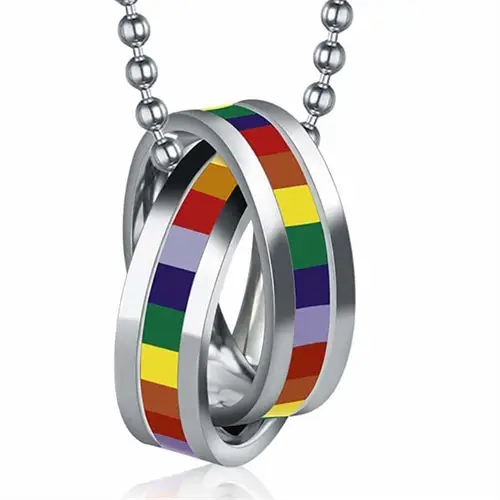 Vedhæng Stål Quot Pride Quot Med Kæde