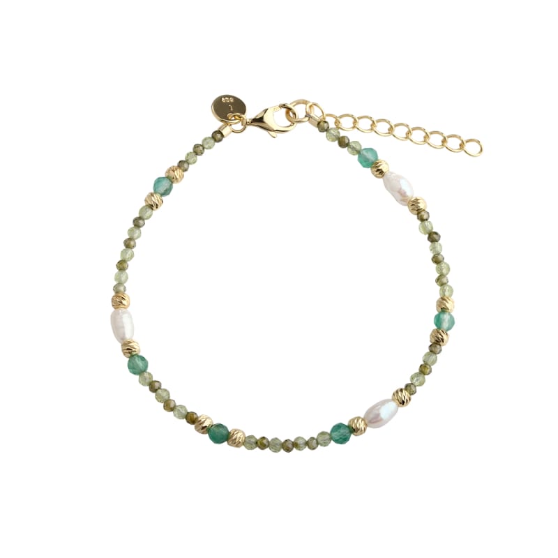 Verde Mix Bracelet   Golden