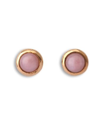 Victoria Pink Opal ørestikkere