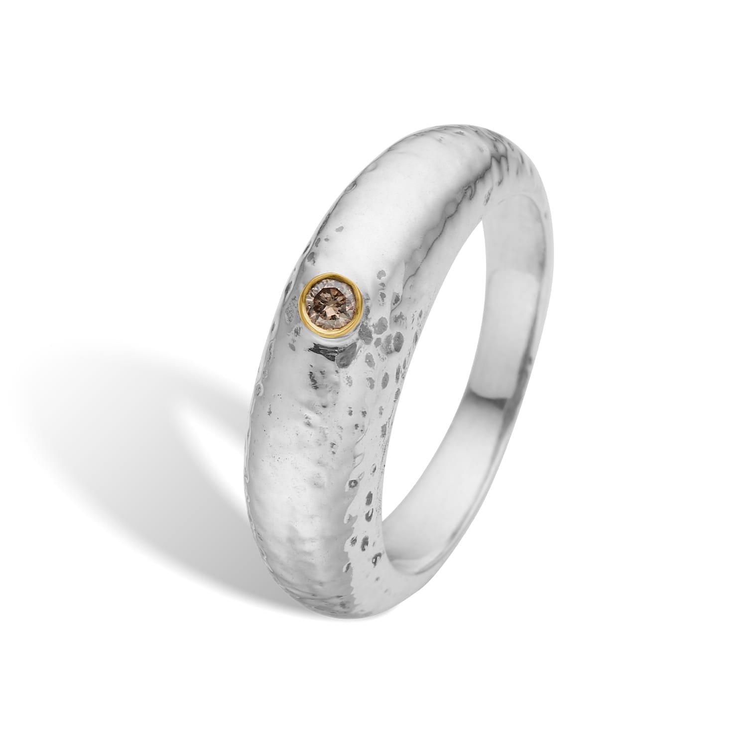 Waldorf Slim Silver Ring 52
