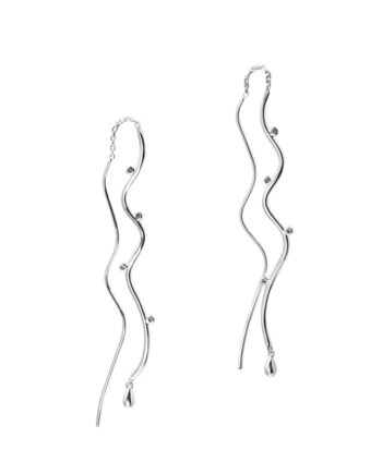 Wavy Earthread     Silver