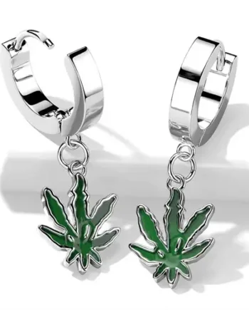Weed ørering   ædelstål
