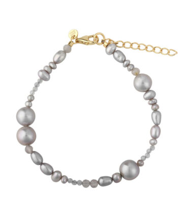 Whisper Pearl Bracelet   Golden