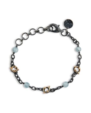 Zeus Stone Aqua Armbånd