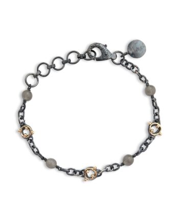 Zeus Stone Grey Moon Armbånd