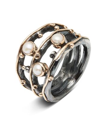 Zeus Tribeca Perle Ring 52