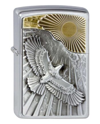 Zippo Lighter  Quot Eagle Sun Fly Quot