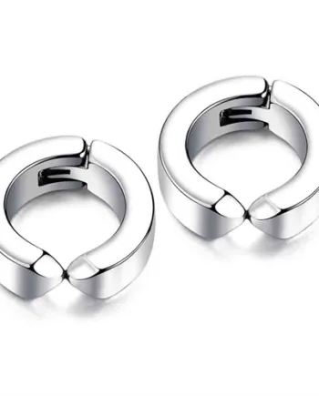 ædelstål ørering Til Uden Hul   øret