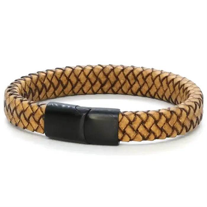 Old Læder Major Armbånd Brown
