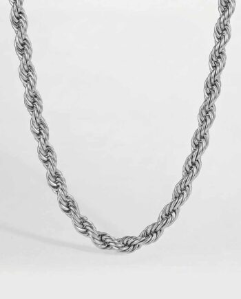 Rope Oversize Halskæde  Sølv  60 Cm Herre Northern Legacy